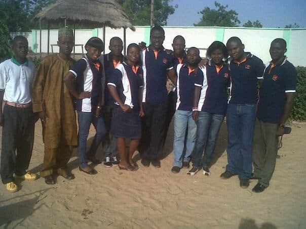 Life Helpers staff in LH polo shirts at the 2009 staff retreat