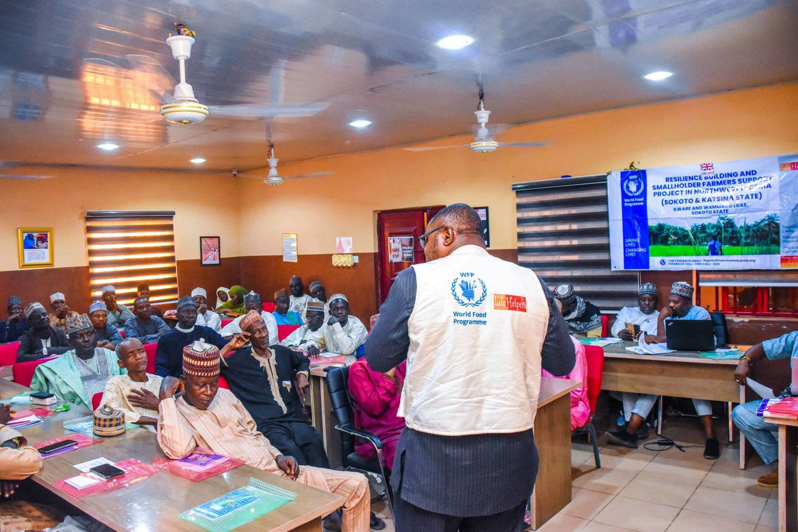 Stakeholder meeting with WFP and government representatives